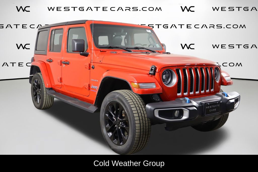 Used 2023 Jeep Wrangler Unlimited Sahara w/ Cold Weather Group AWD/4WD image 4