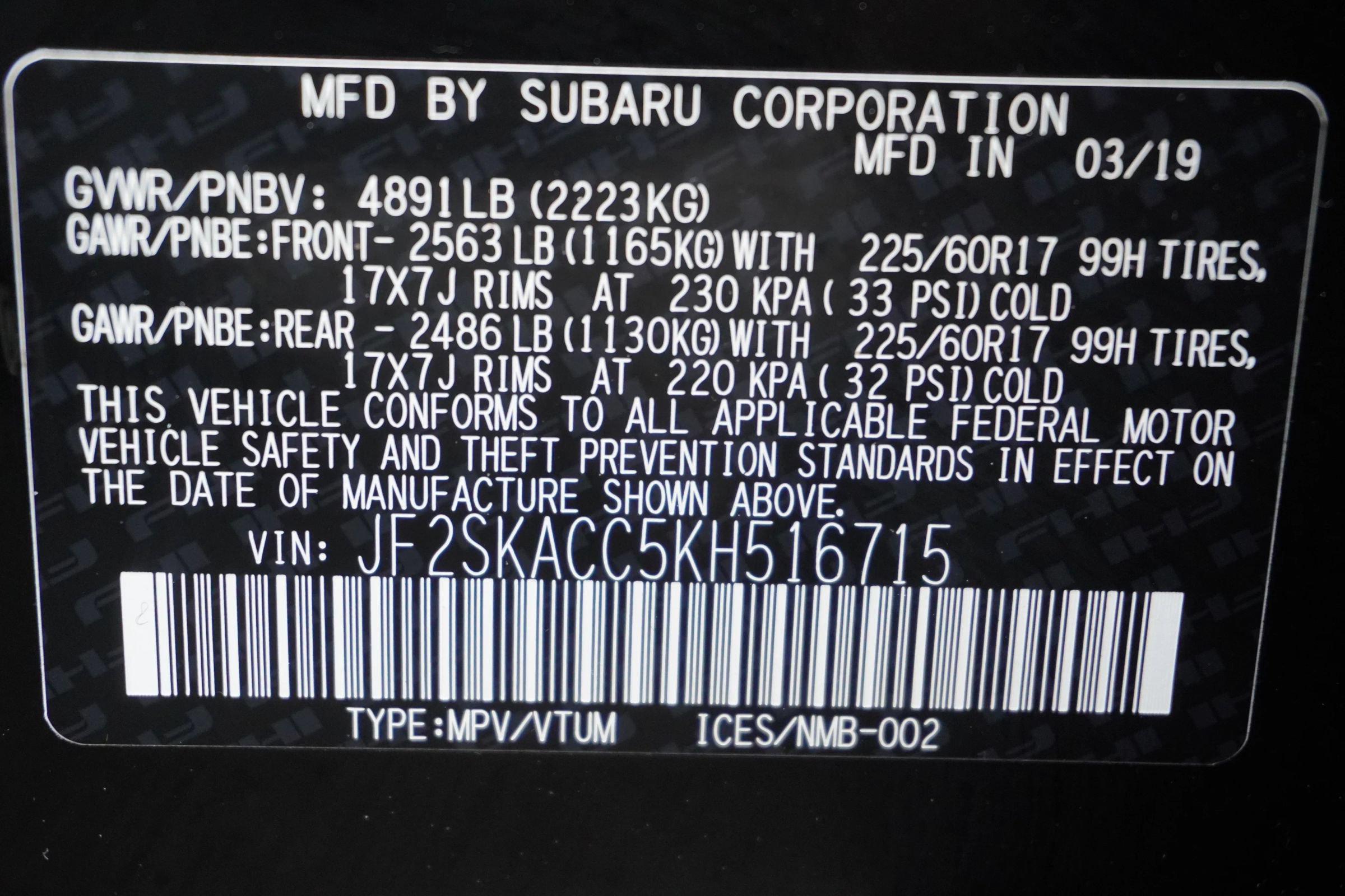 Used 2019 Subaru Forester w/ Alloy Wheel Package AWD/4WD image 25