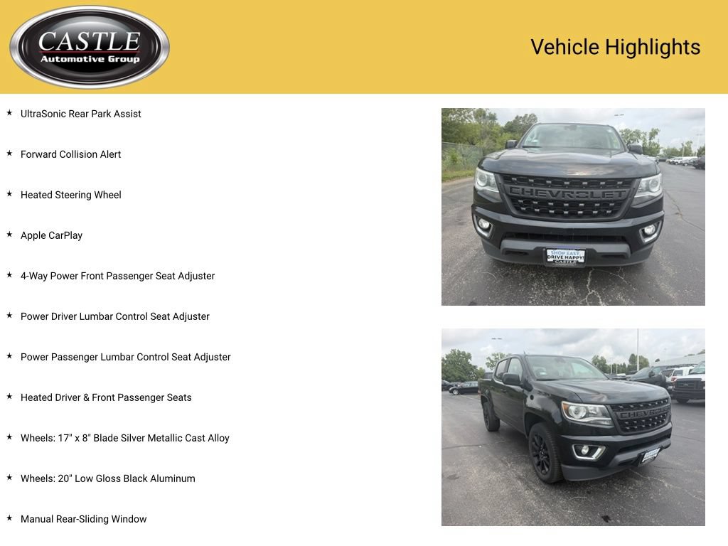 Used 2020 Chevrolet Colorado LT w/ Colorado RST Special Edition AWD/4WD image 10
