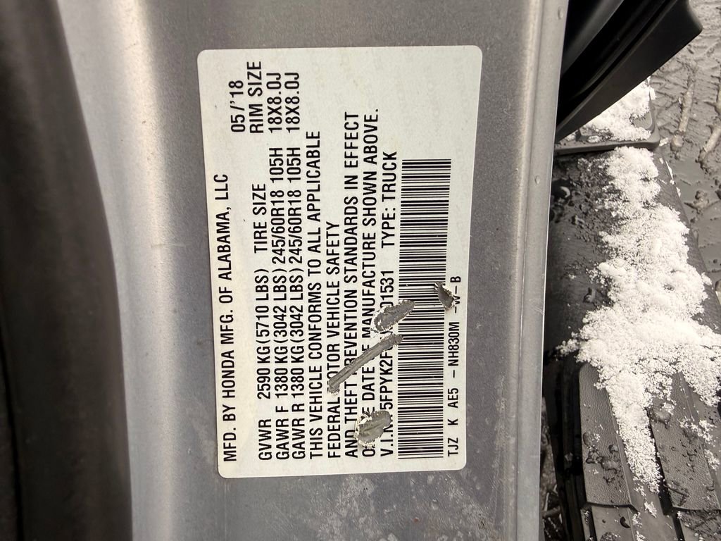 Used 2019 Honda Ridgeline RTL-T image 30