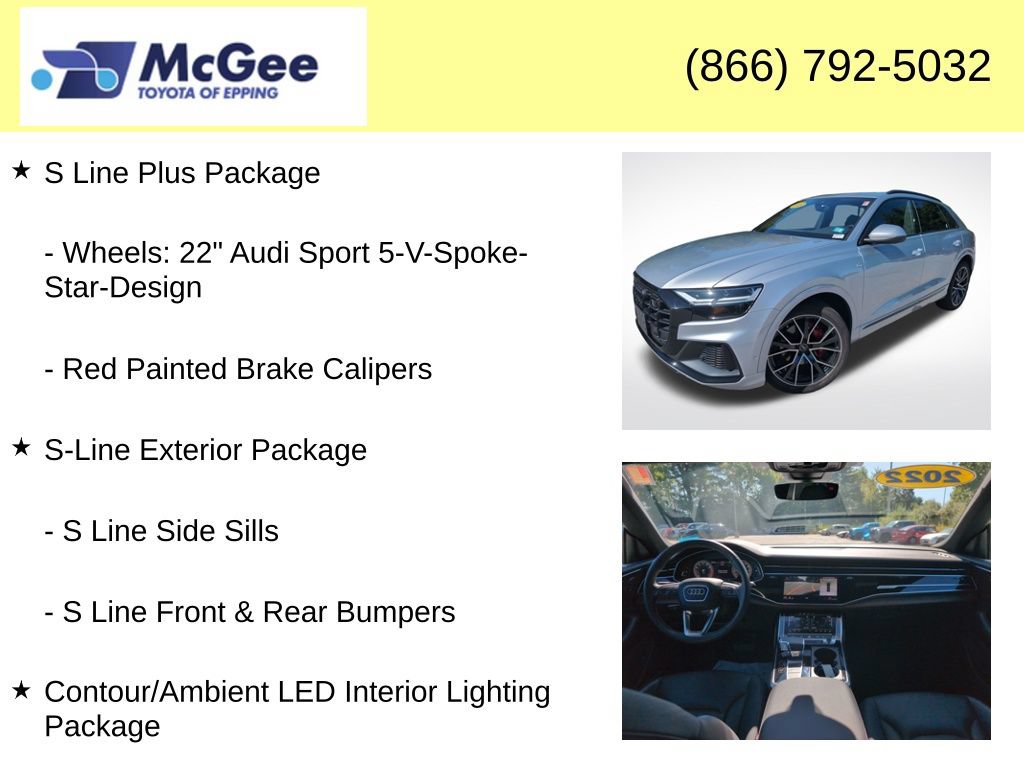 Used 2022 Audi Q8 Premium Plus AWD/4WD image 8