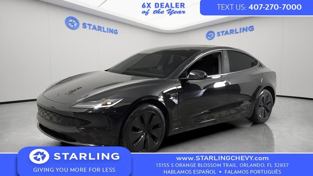 Used 2025 Tesla Model 3 Long Range RWD image 1
