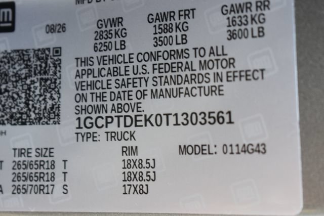 New 2026 Chevrolet Colorado Z71 w/ Z71 Convenience Package 2 AWD/4WD image 37