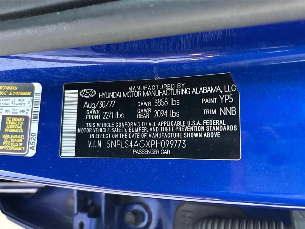 Used 2023 Hyundai Elantra SEL w/ Convenience Package FWD image 30