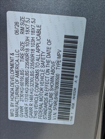 New 2026 Honda Odyssey EX-L image 17