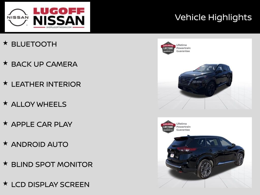 Certified 2025 Nissan Rogue Platinum w/ Platinum Premium Package AWD/4WD image 3