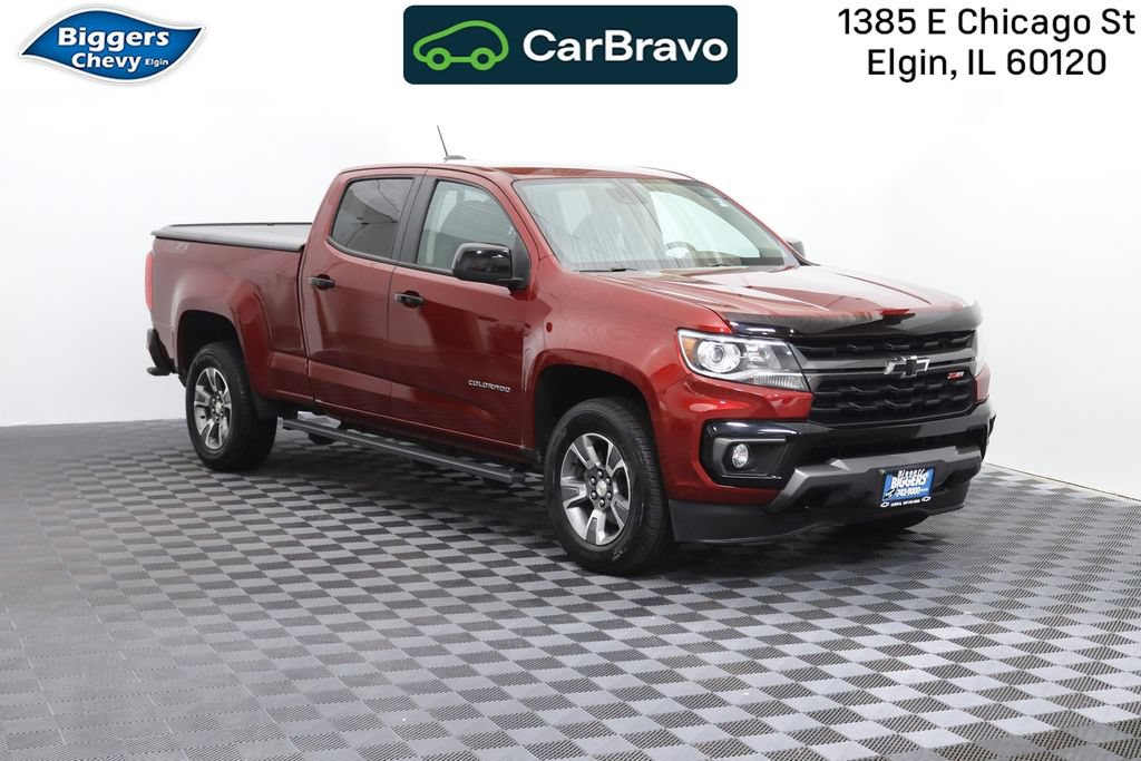 Certified 2021 Chevrolet Colorado Z71 w/ Safety Package AWD/4WD image 1