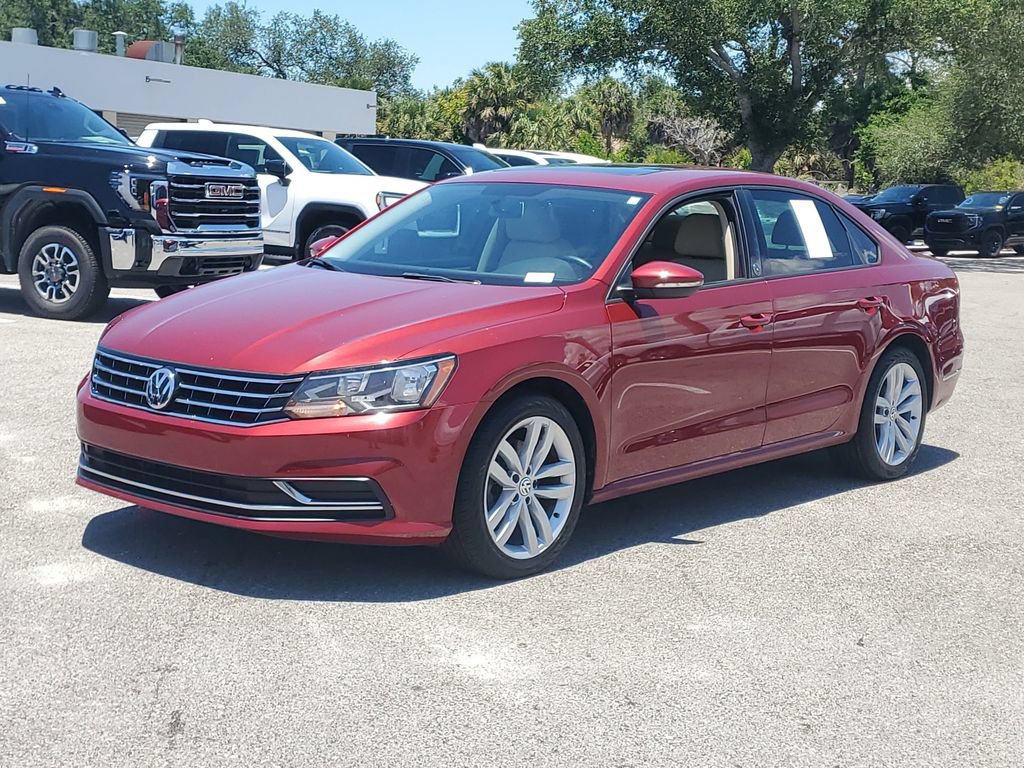 Used 2019 Volkswagen Passat 2.0T Wolfsburg w/ Wheels & Sunroof Package FWD image 3