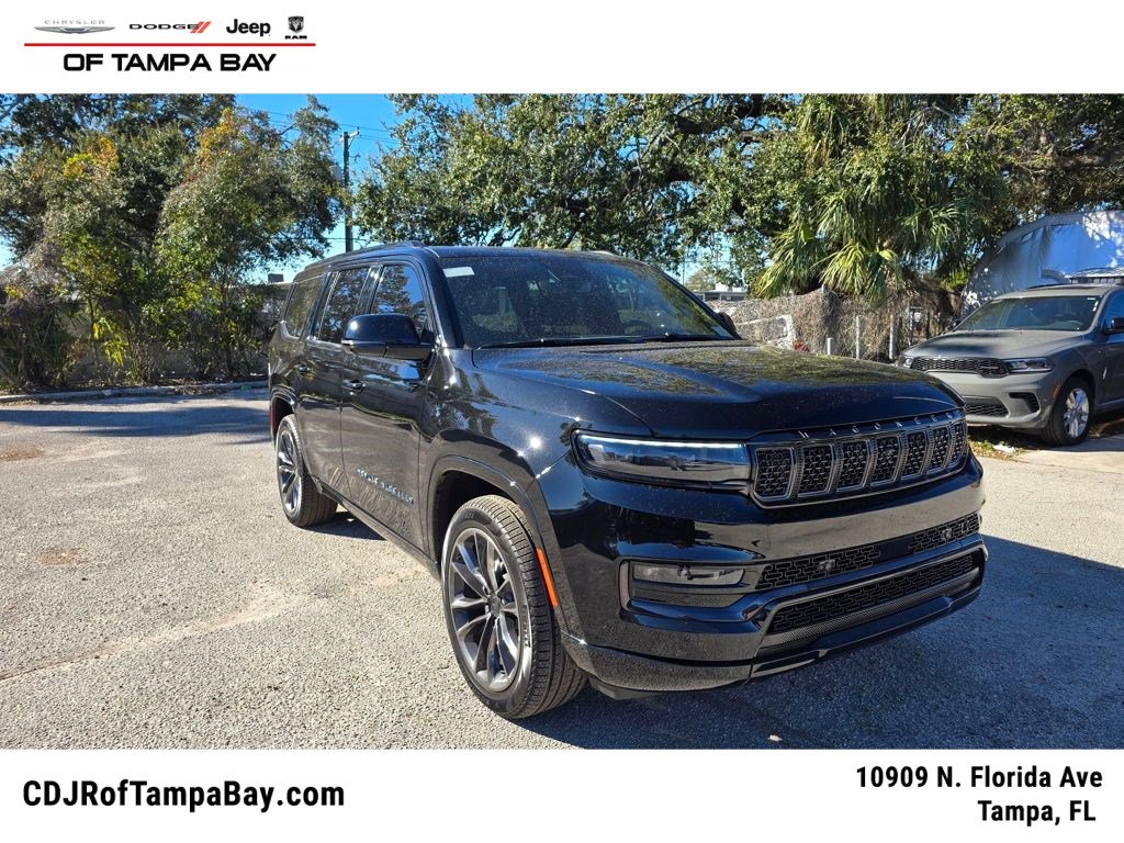New 2025 Jeep Grand Wagoneer Series II Obsidian w/ Quick Order Packagew 28T AWD/4WD image 1