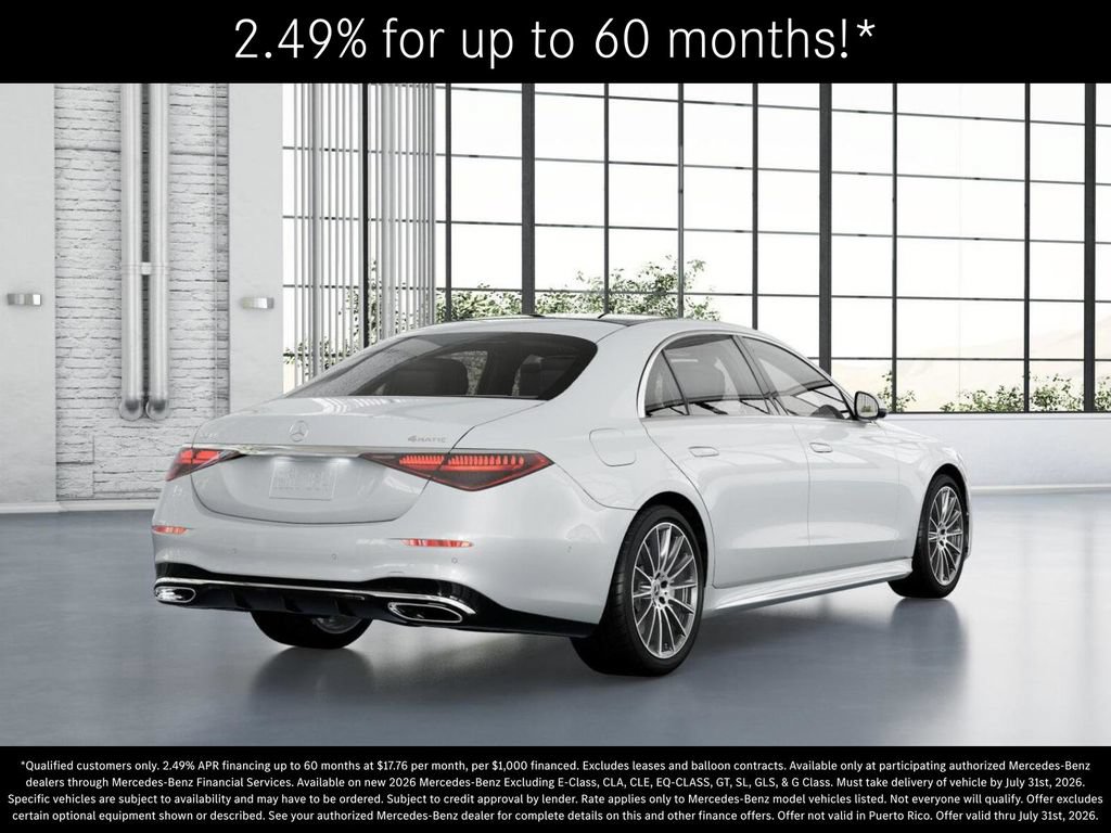 New 2026 Mercedes-Benz S 580 4MATIC Sedan image 22