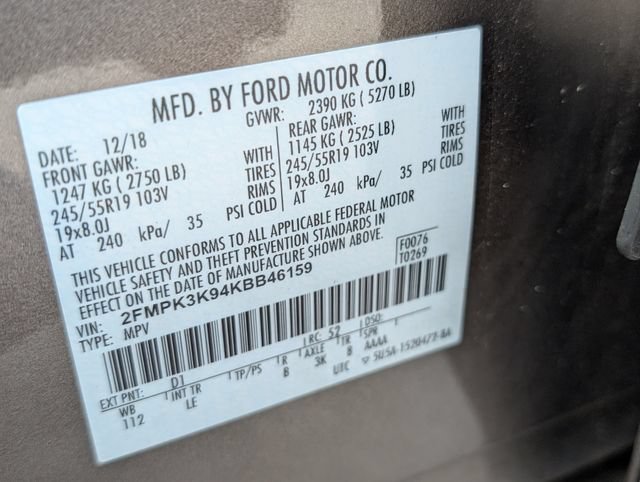 Used 2019 Ford Edge Titanium FWD image 28