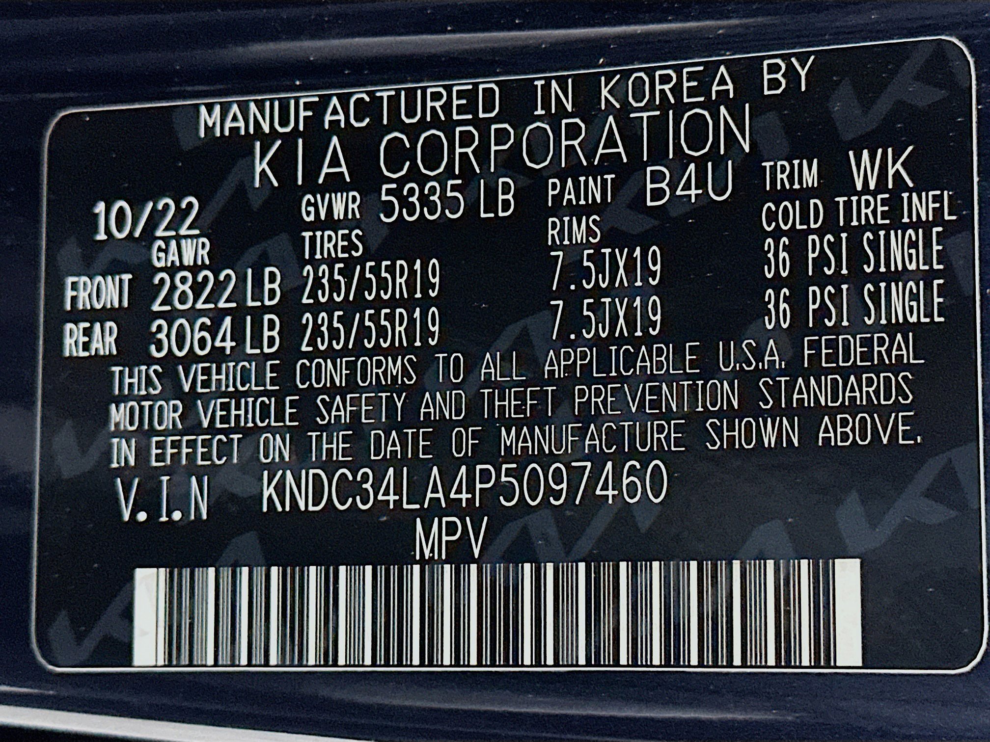 Used 2023 Kia EV6 Wind RWD image 12