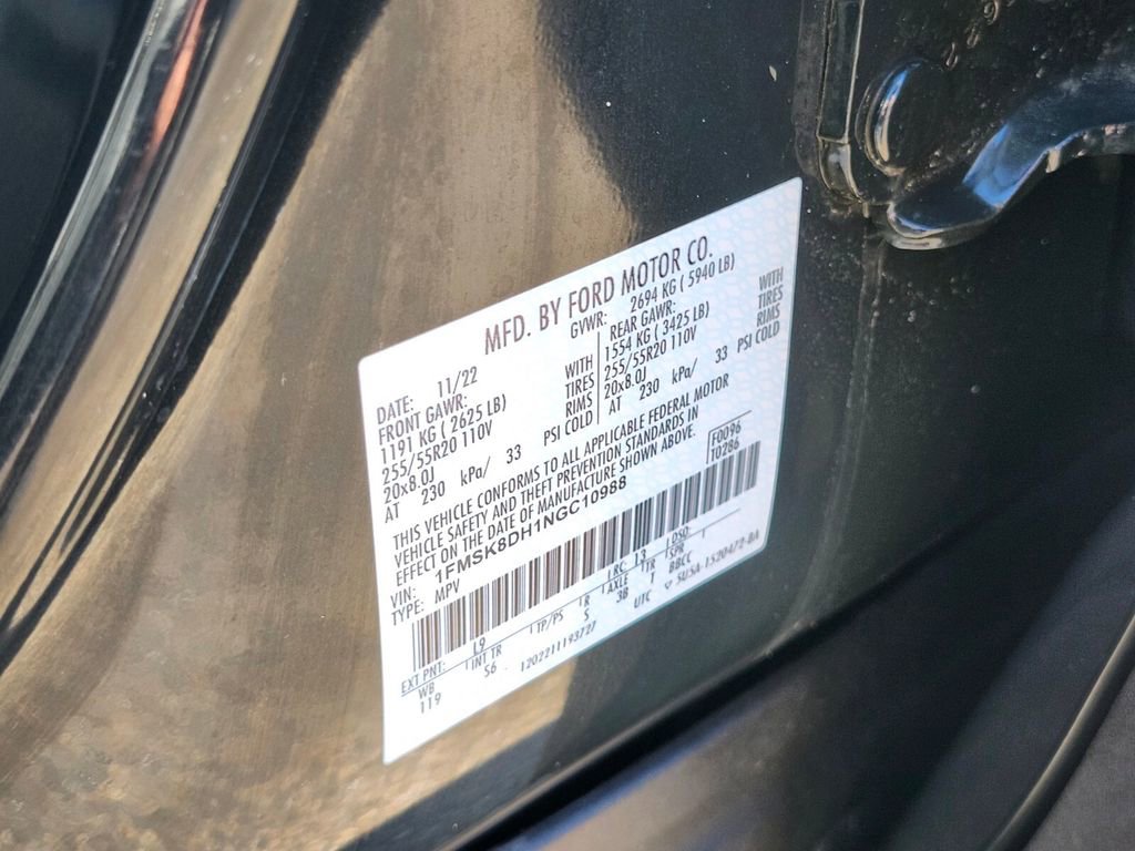 Certified 2022 Ford Explorer XLT w/ Equipment Group 202A image 36