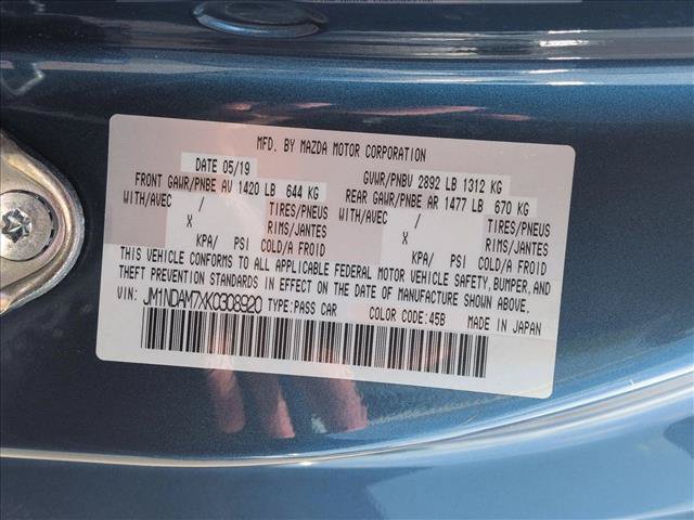 Used 2019 MAZDA MX-5 Miata RF Grand Touring RWD image 15