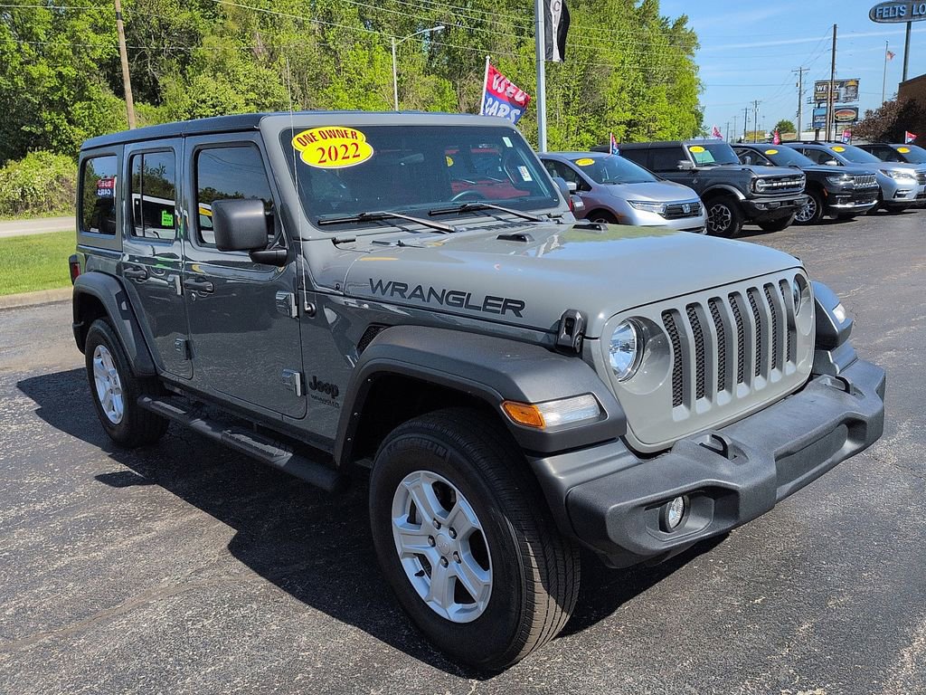 Used 2022 Jeep Wrangler Unlimited Sport