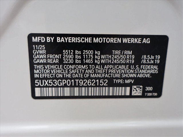 Used 2026 BMW X3 xDrive30i w/ Convenience Package AWD/4WD image 29