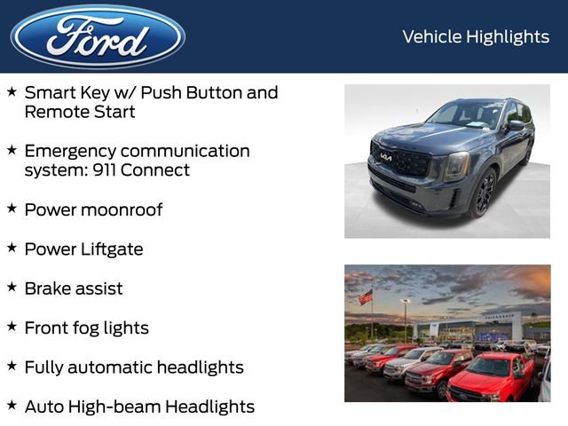 Used 2022 Kia Telluride SX w/ Nightfall Edition Package AWD/4WD image 8