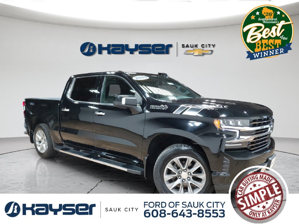 Used 2019 Chevrolet Silverado 1500 High Country w/ Max Trailering Package