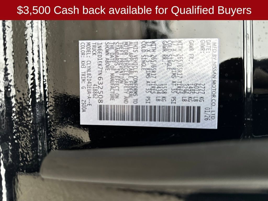 New 2026 Nissan Frontier SV w/ Tow Package image 32