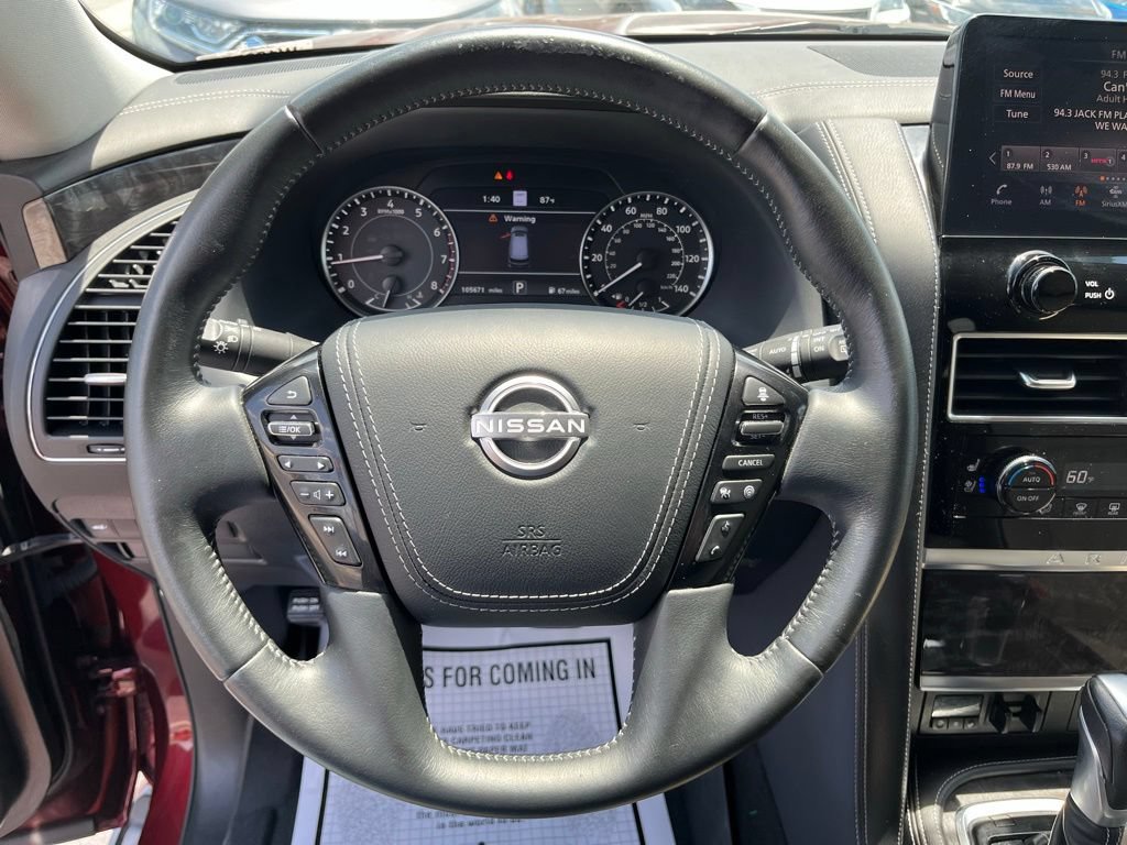 Used 2021 Nissan Armada Platinum w/ Captain's Chairs Package RWD image 14