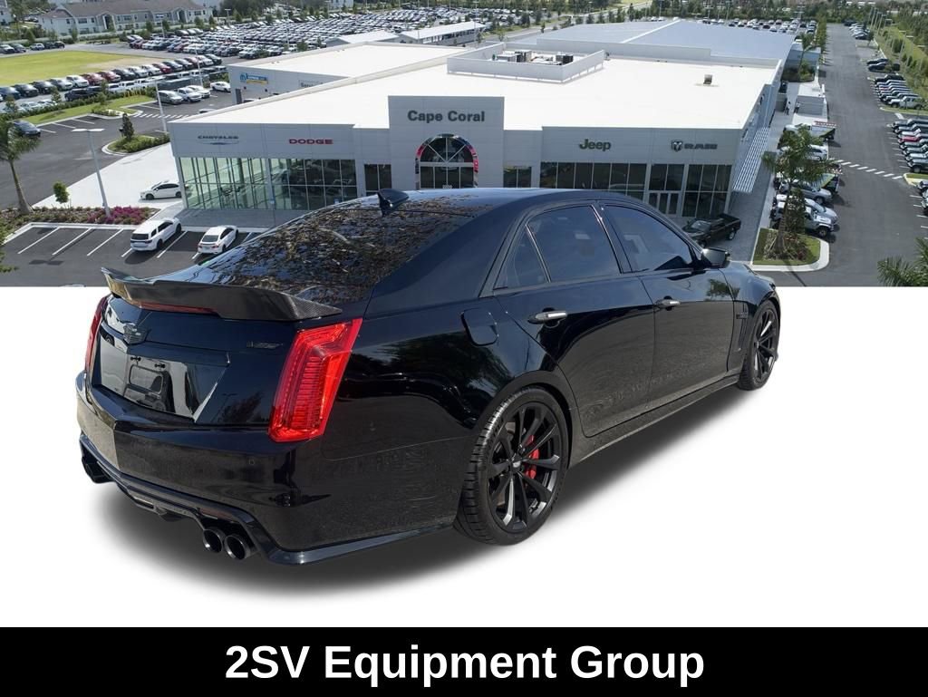 Used 2016 Cadillac CTS V w/ Luxury Package RWD image 3