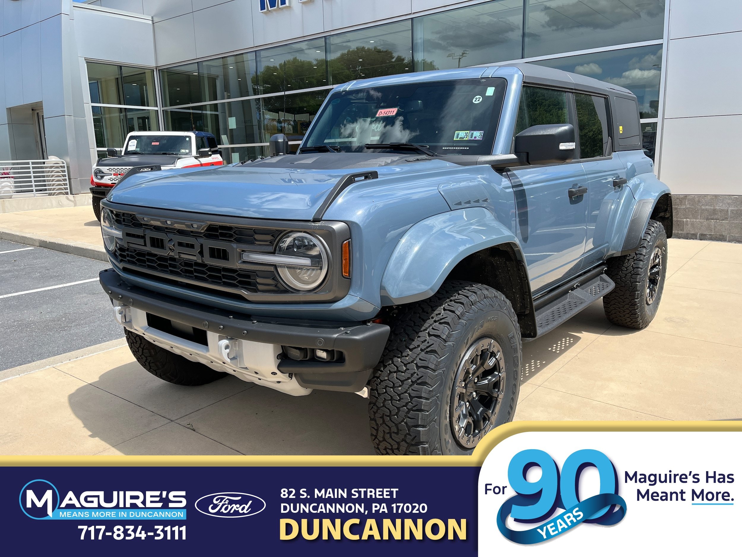 New 2025 Ford Bronco Raptor w/ Interior Carbon Fiber Pack