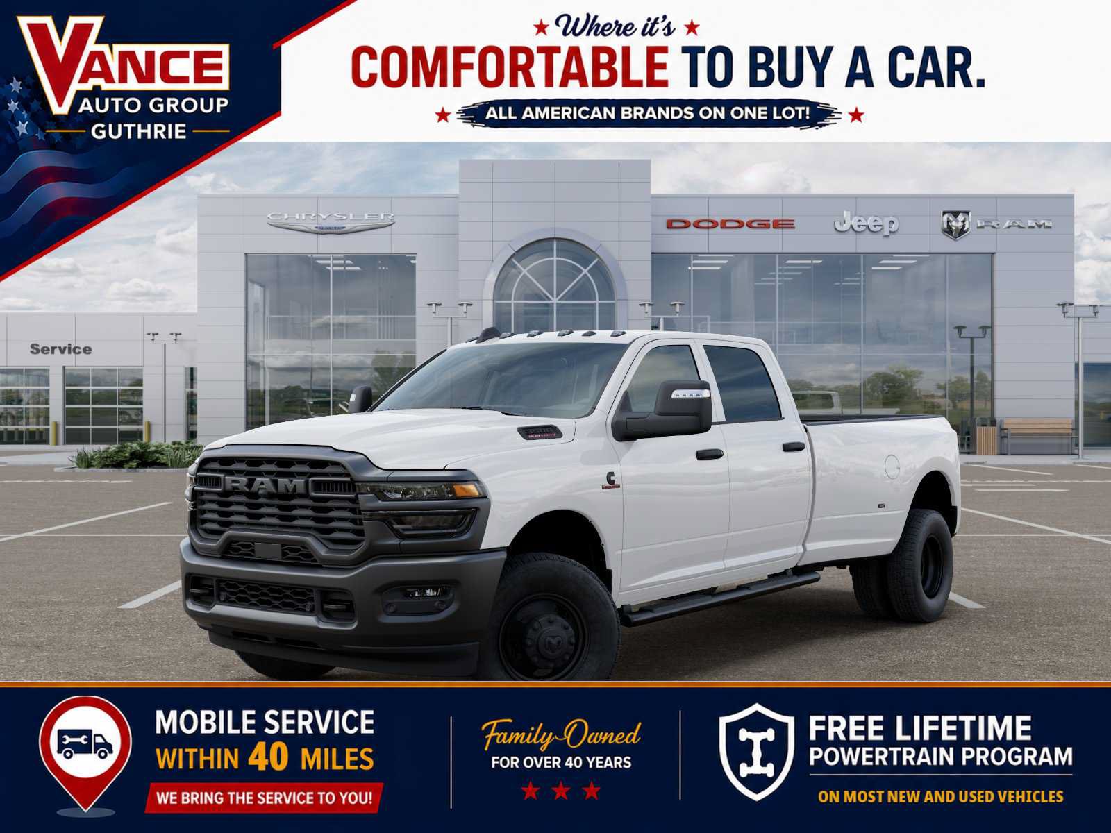 New 2026 RAM 3500 Tradesman AWD/4WD image 1