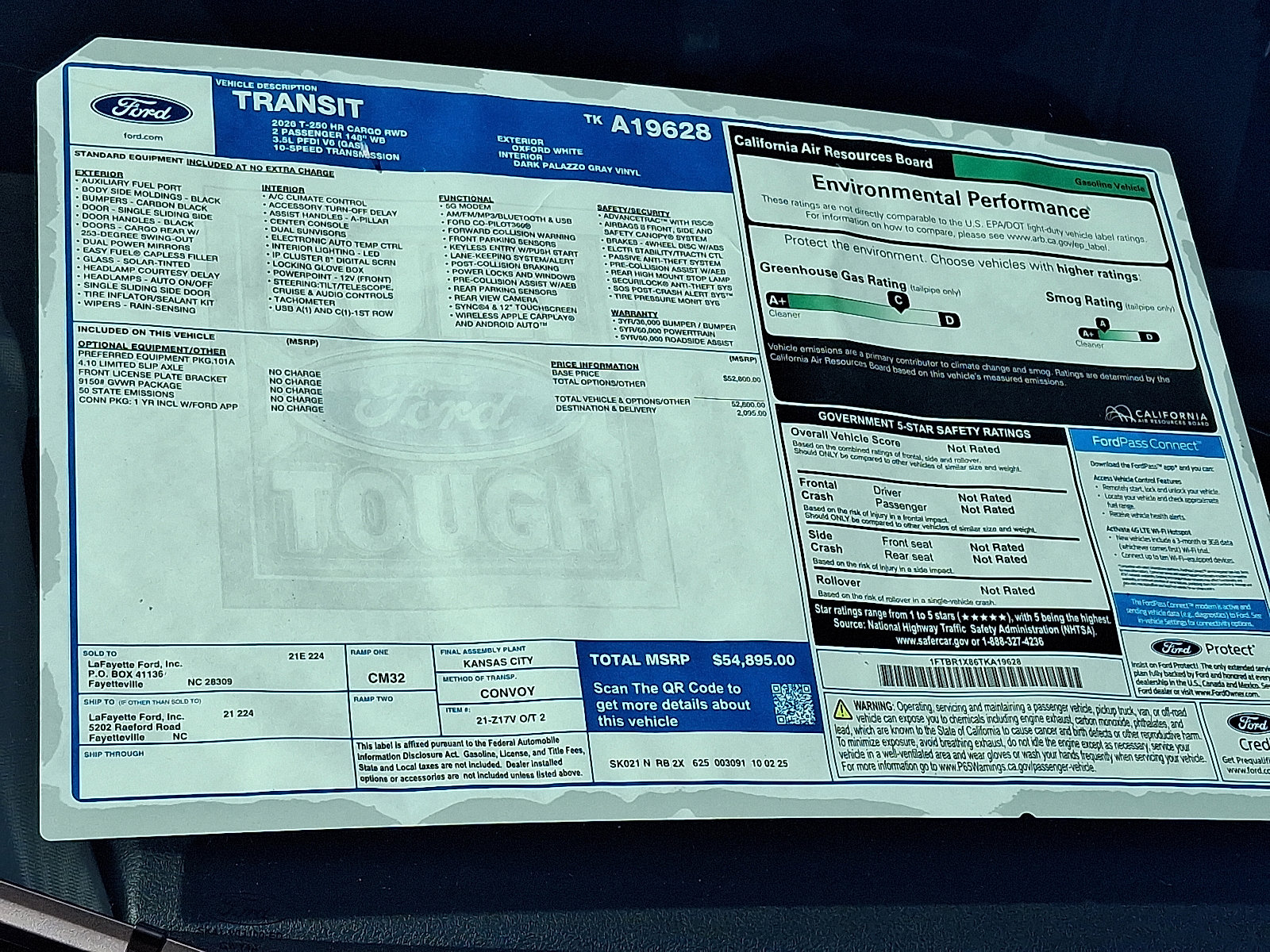 New 2026 Ford Transit 250 148 High Roof image 19