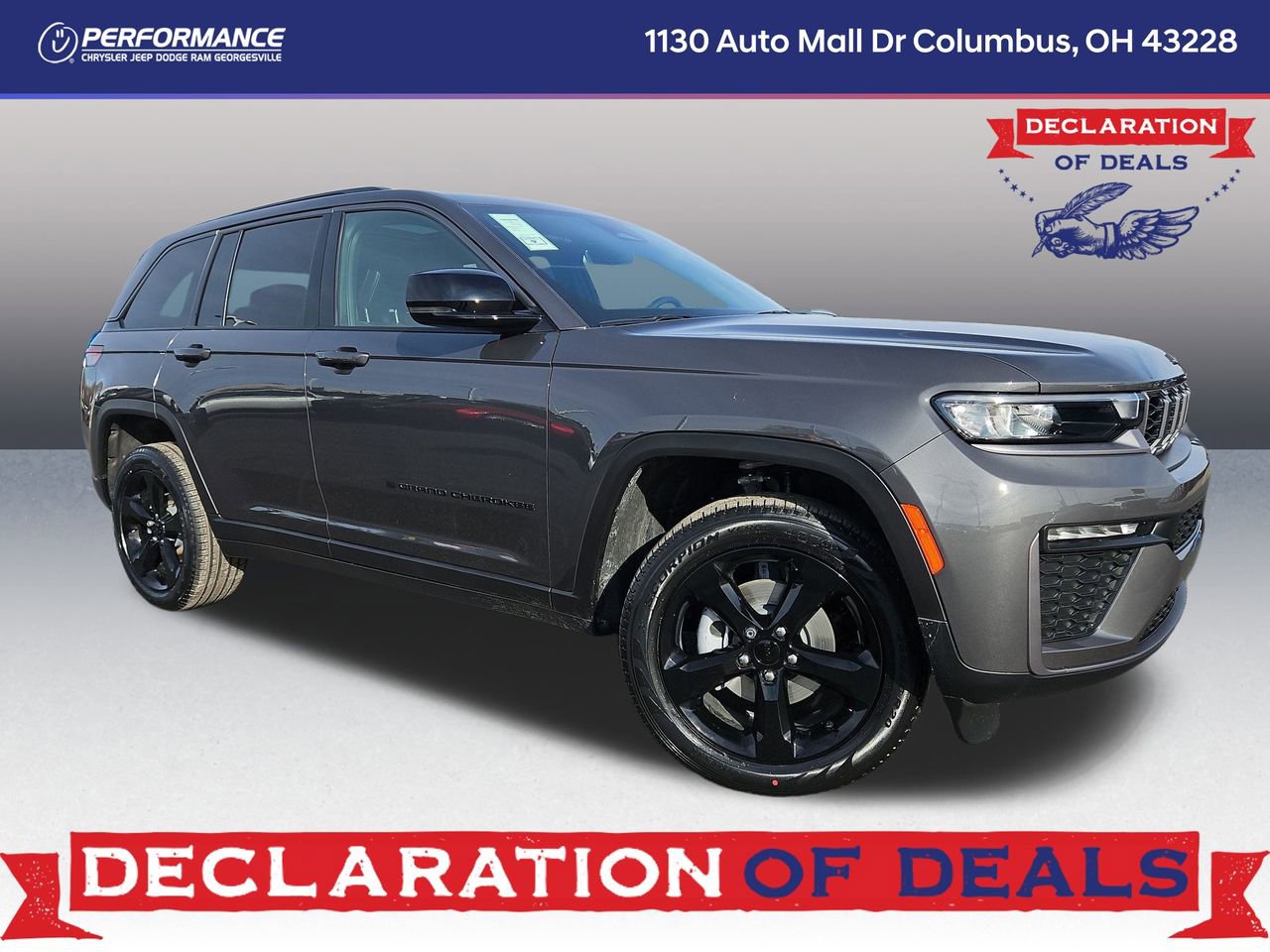 New 2026 Jeep Grand Cherokee Limited w/ Limited Altitude Package