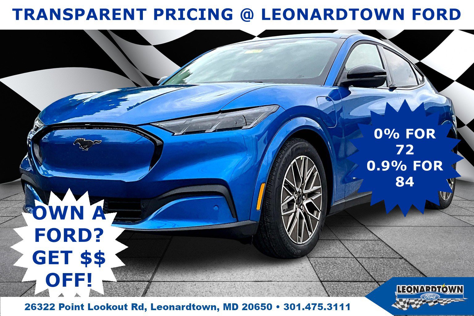 New 2025 Ford Mustang Mach-E Premium image 1