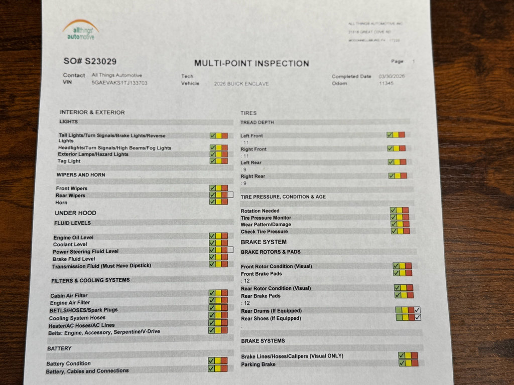 Used 2026 Buick Enclave Preferred image 40