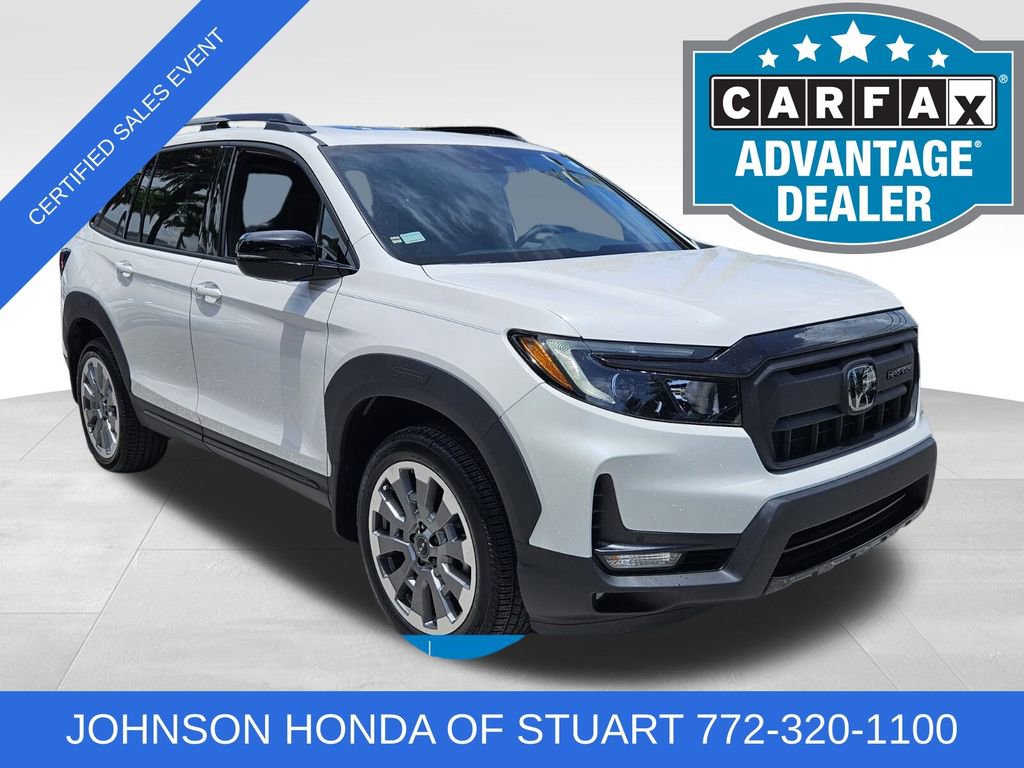 Certified 2025 Honda Passport Black Edition