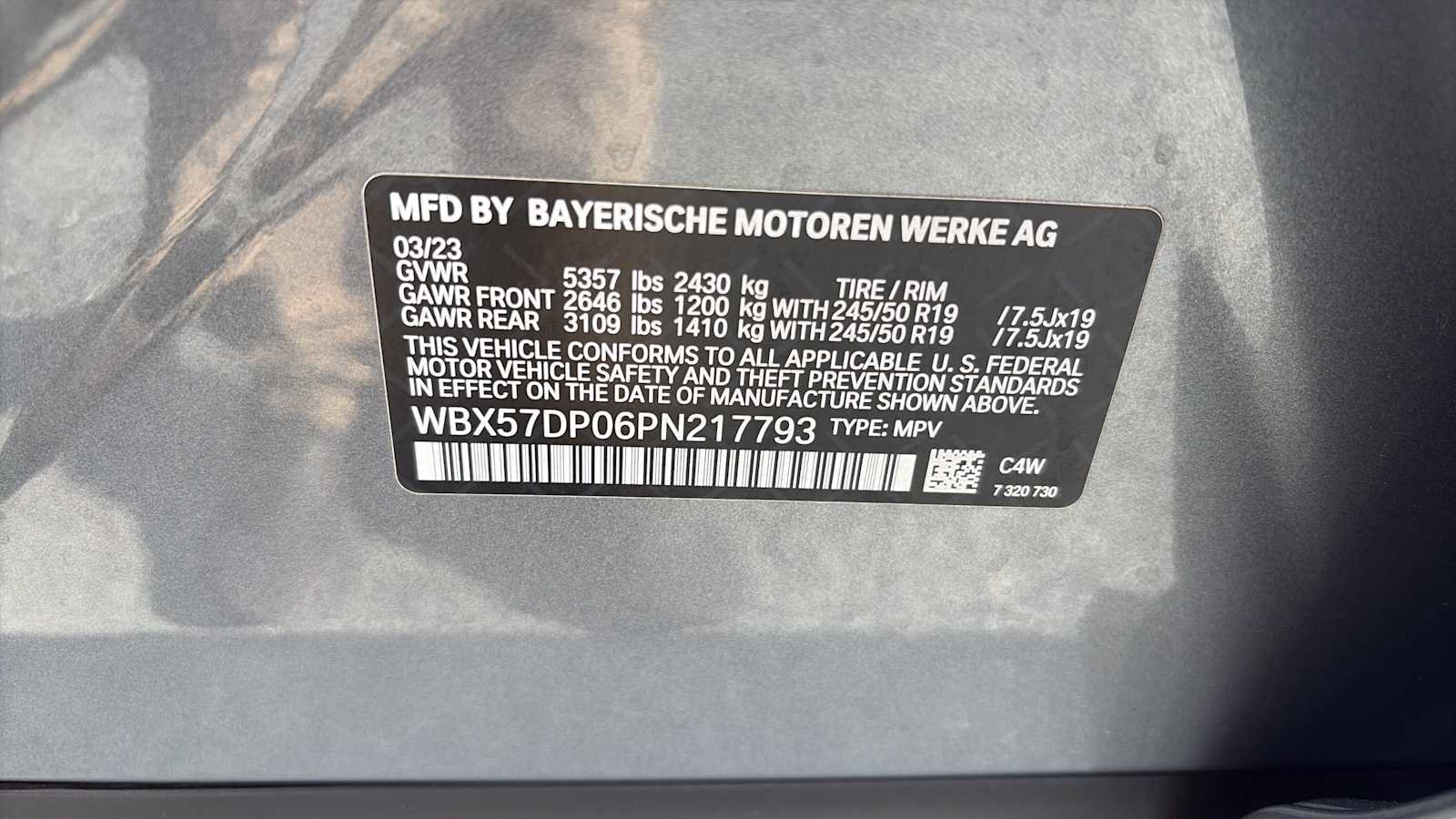 Used 2023 BMW X3 xDrive30i w/ Convenience Package w/ZPA AWD/4WD image 15