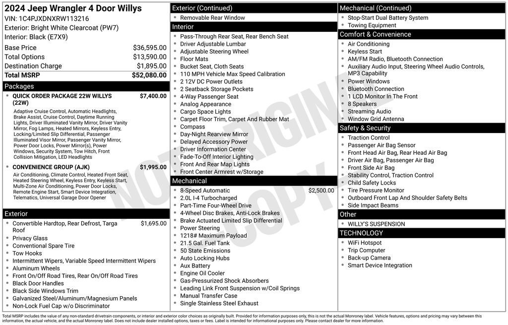 Used 2024 Jeep Wrangler Willys image 30