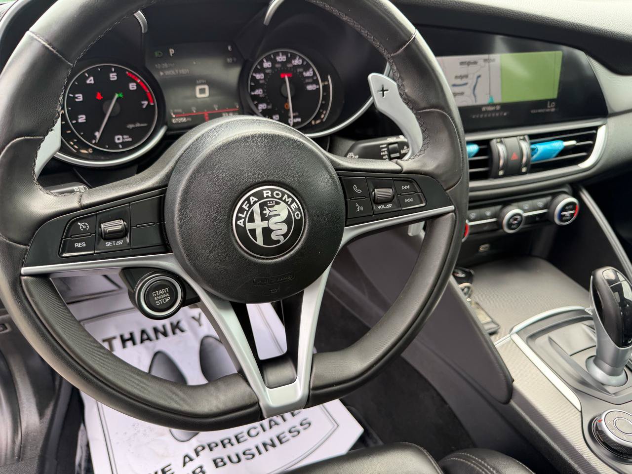 Used 2018 Alfa Romeo Giulia Ti Sport w/ Quick Order Package 22U Sport RWD image 37