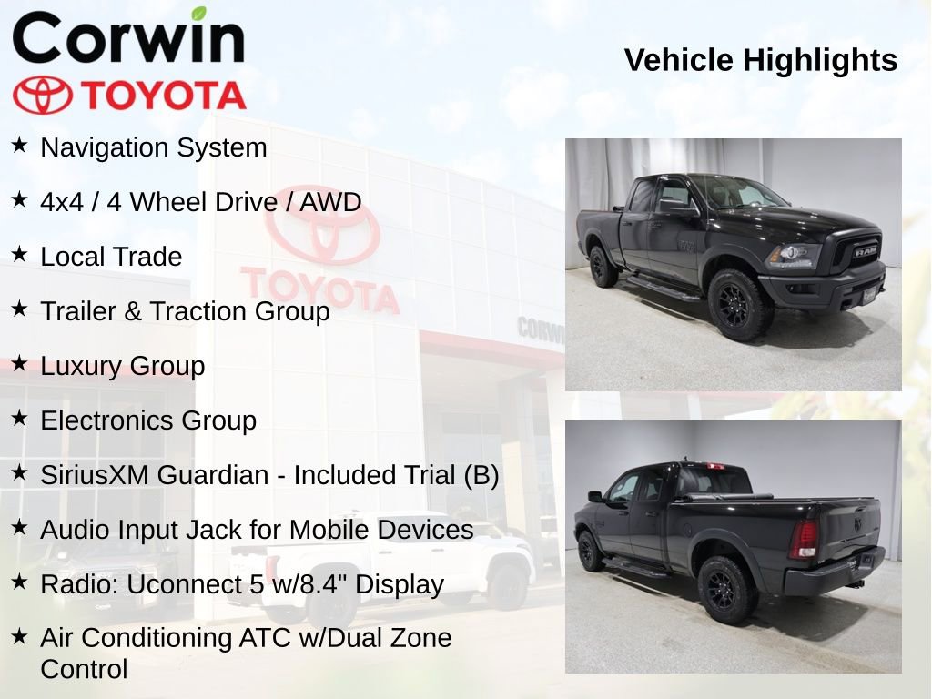 Used 2023 RAM 1500 Classic Warlock w/ Trailer & Traction Group AWD/4WD image 11