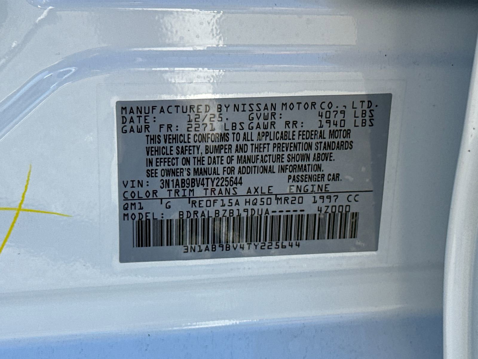 New 2026 Nissan Sentra S w/ Floor Mat Package FWD image 32