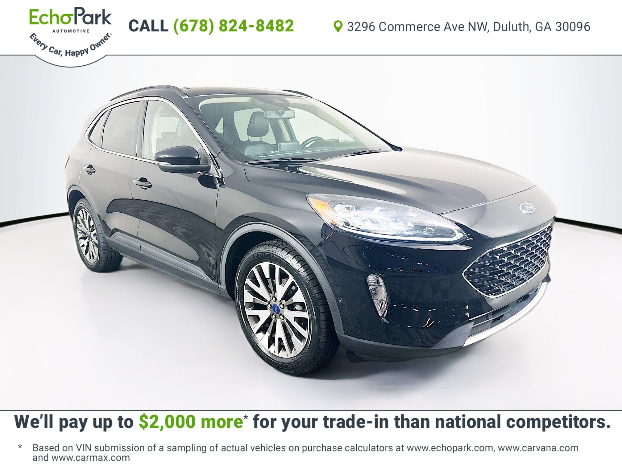 Used 2020 Ford Escape Titanium w/ Titanium Premium Package 2.0