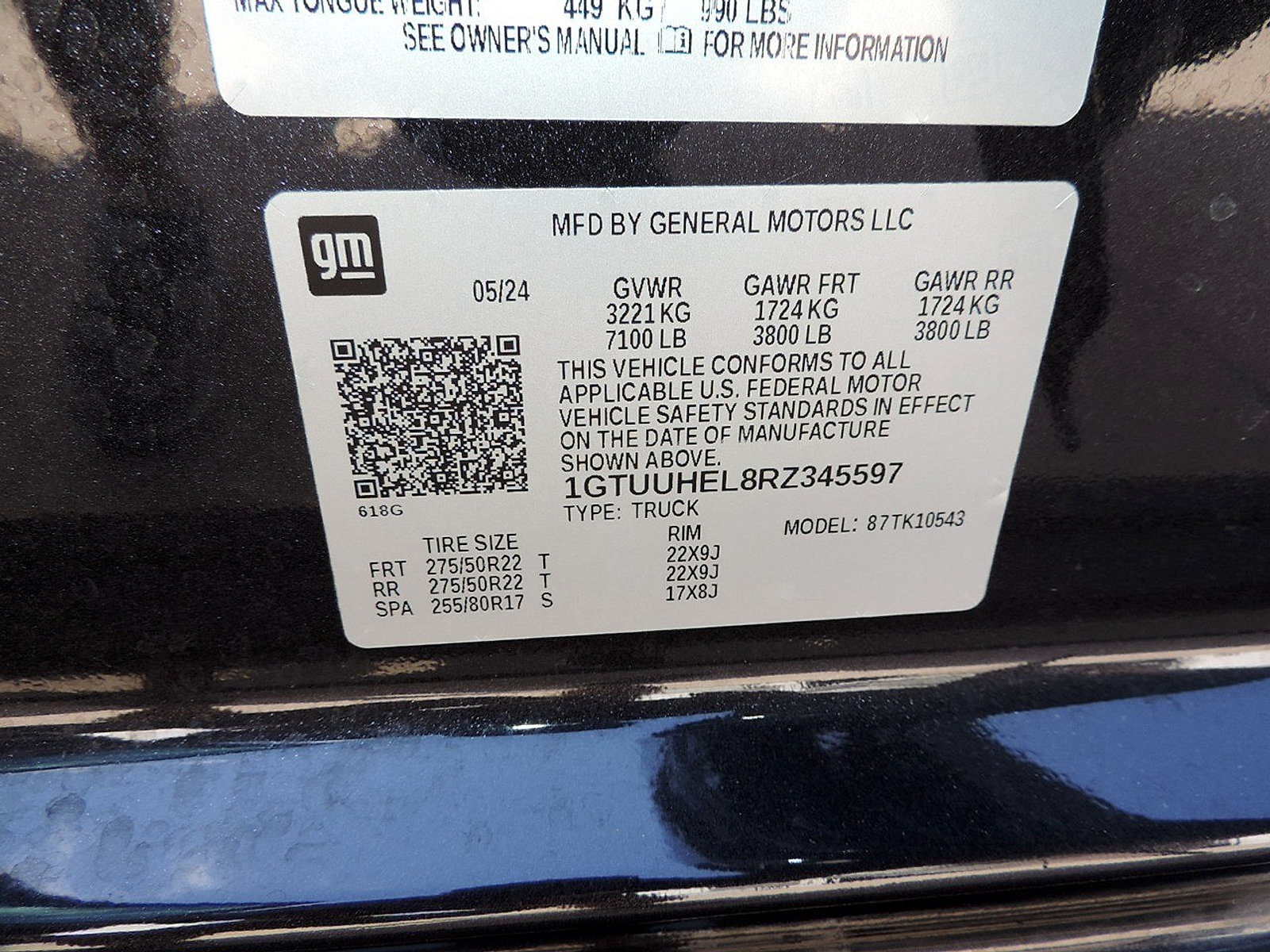 Certified 2024 GMC Sierra 1500 Denali Ultimate AWD/4WD image 12