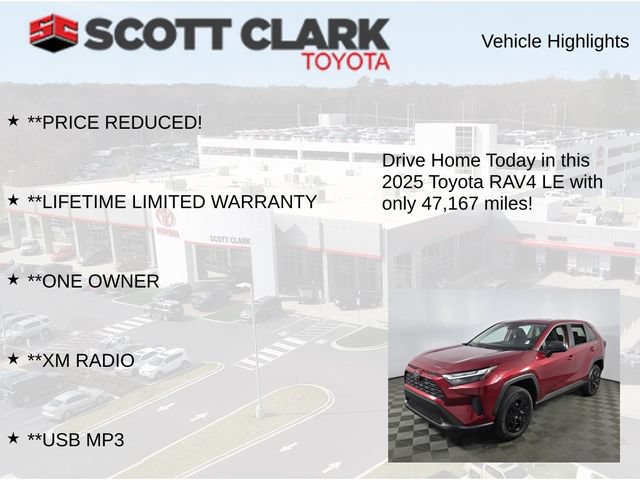 Used 2025 Toyota RAV4 LE FWD image 12