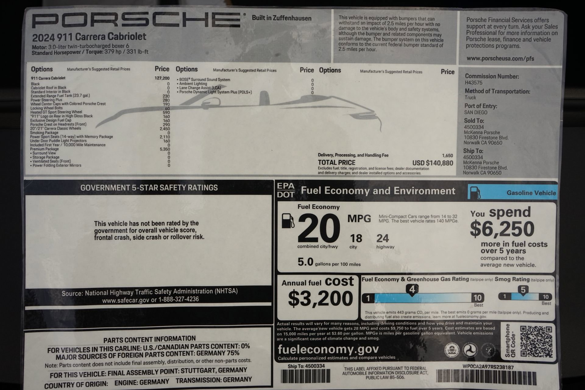 Used 2024 Porsche 911 Carrera image 32