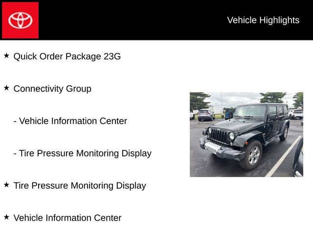 Used 2014 Jeep Wrangler Unlimited Sahara w/ Connectivity Group AWD/4WD image 5