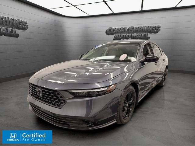 Certified 2025 Honda Accord SE image 1