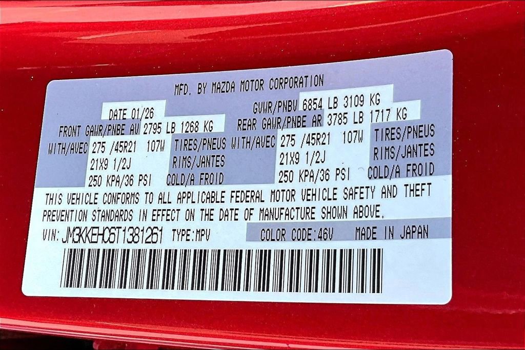 New 2026 MAZDA CX-90 3.3 Turbo S w/ Premium Plus image 24