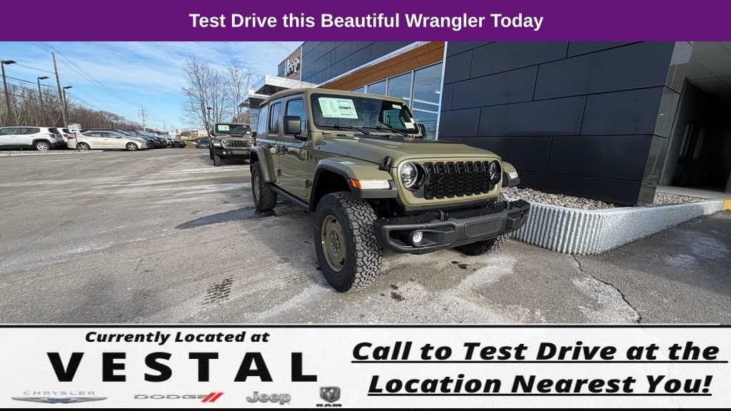 New 2026 Jeep Wrangler Unlimited Sport AWD/4WD image 3