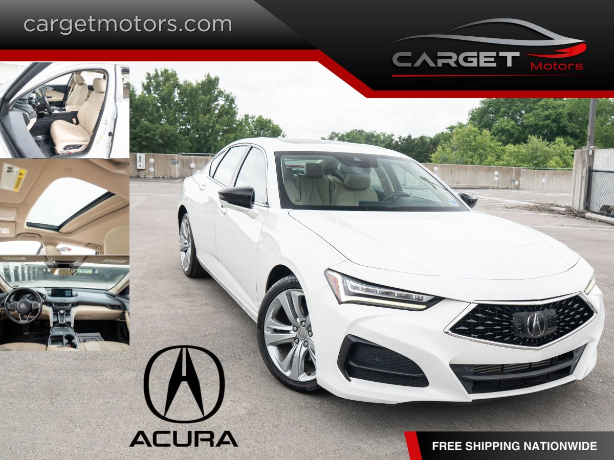 Used 2021 Acura TLX SH-AWD w/ Technology Package