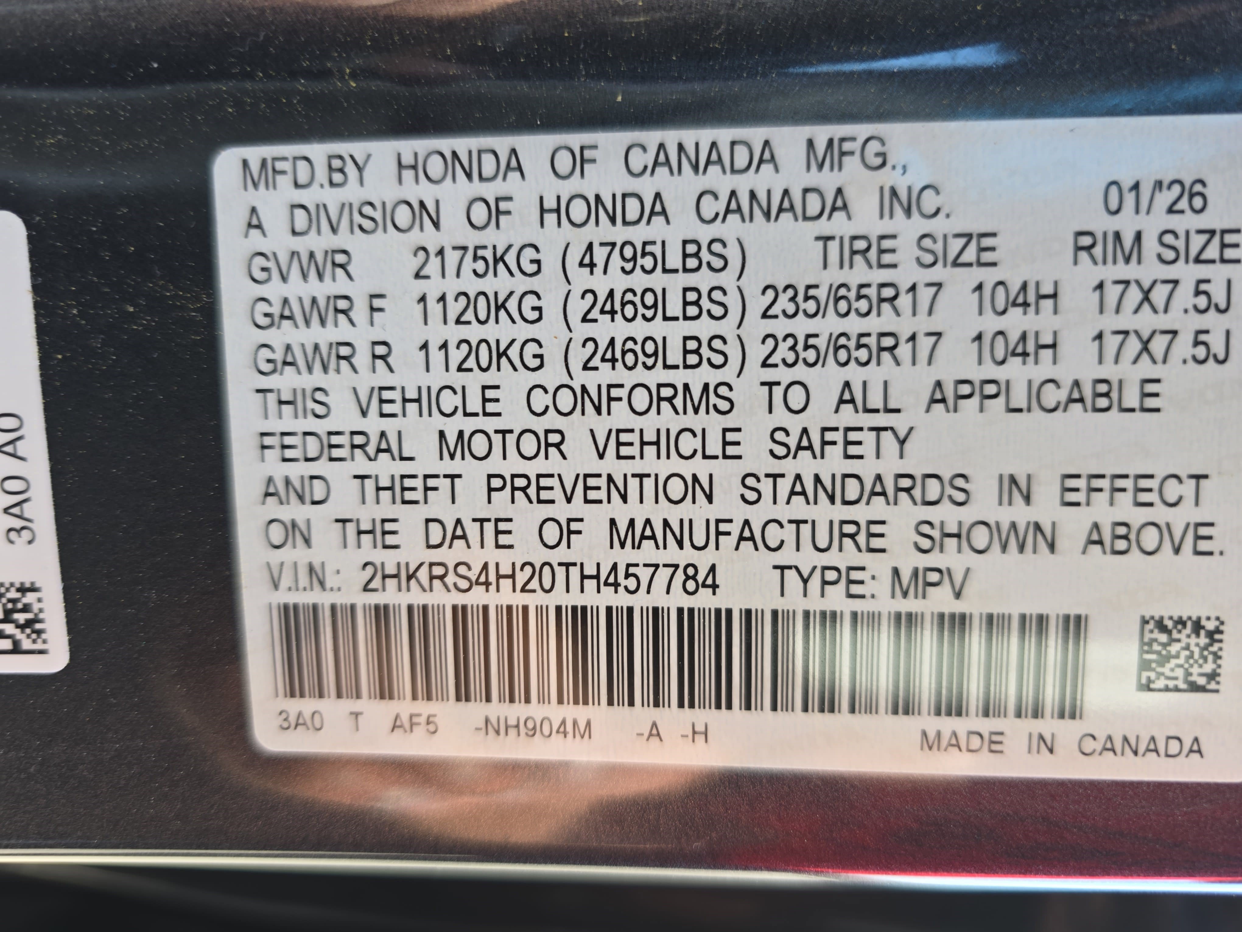 Used 2026 Honda CR-V LX image 35