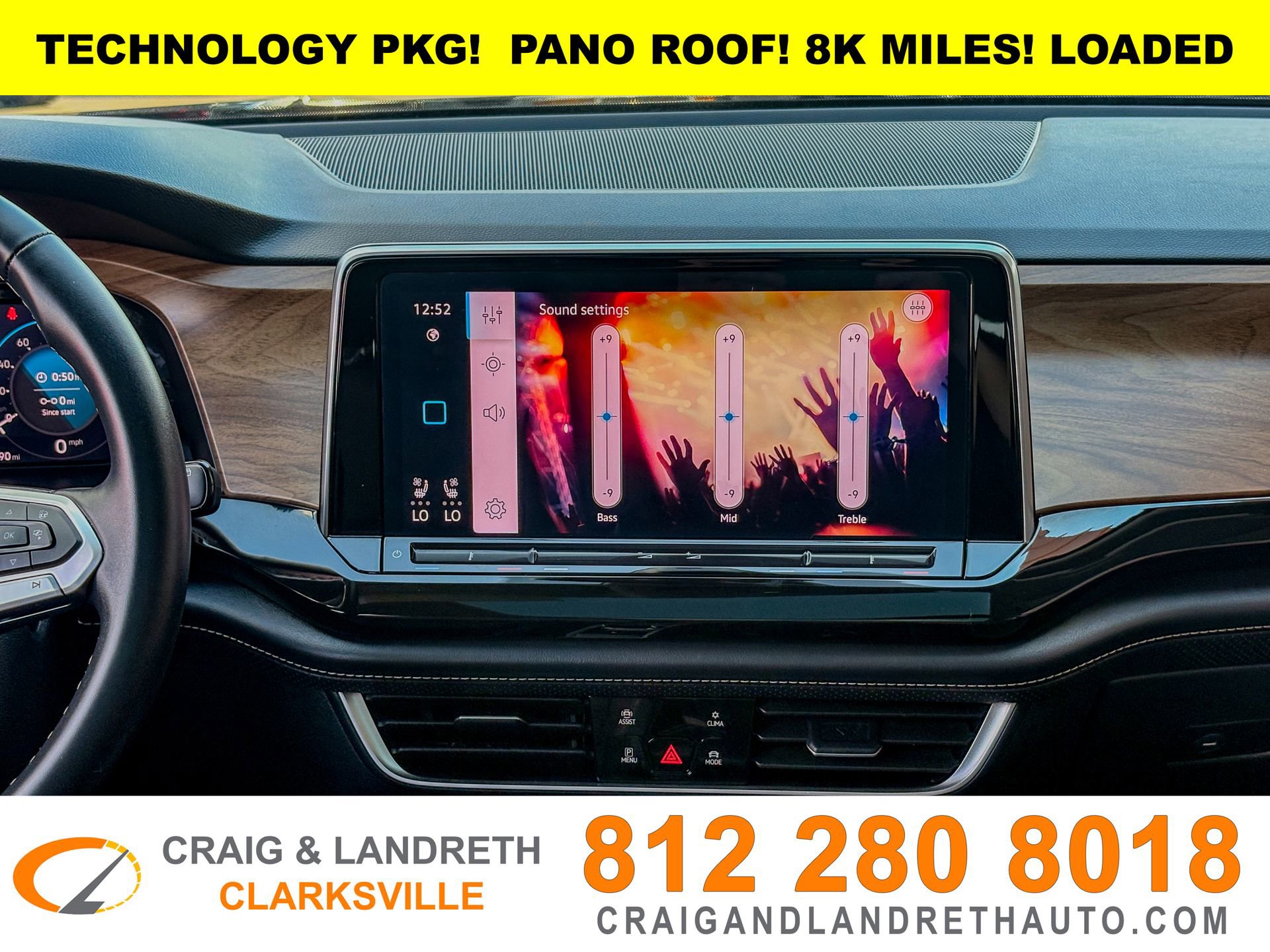 Used 2025 Volkswagen Atlas SE w/ Panoramic Sunroof Package FWD image 31