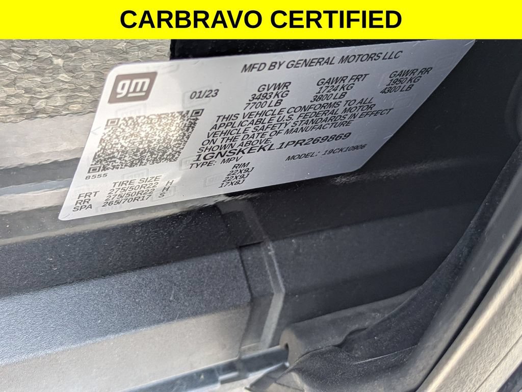 Certified 2023 Chevrolet Suburban RST w/ Sport Performance Package AWD/4WD image 45