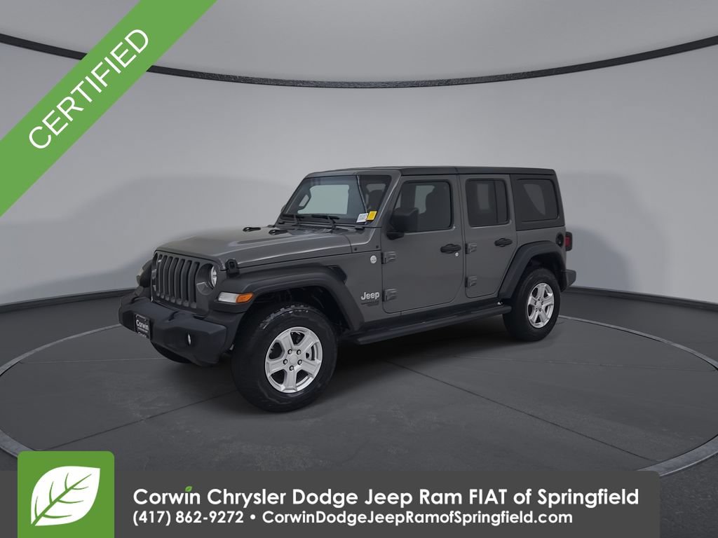 Used 2021 Jeep Wrangler Unlimited Sport AWD/4WD image 7